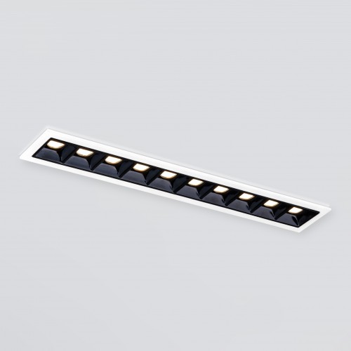 9922 LED 20W 4200K белый/черный Встраиваемый точечный светодиодный светильник Электростандарт