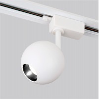 Ball Трековый светодиодный светильник для однофазного шинопровода LTB77 12W белый 4200K  Электростандарт 