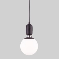 50151/1 черный Подвесной светильник со стеклянным плафоном