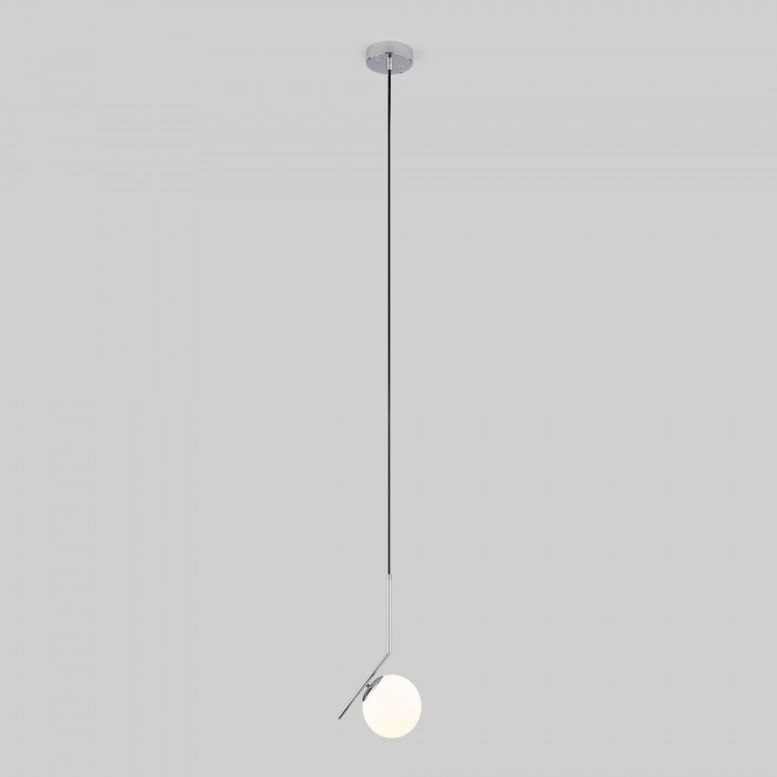 2Подвесной светильник с тросом 1,8м 50159/1 хром Eurosvet