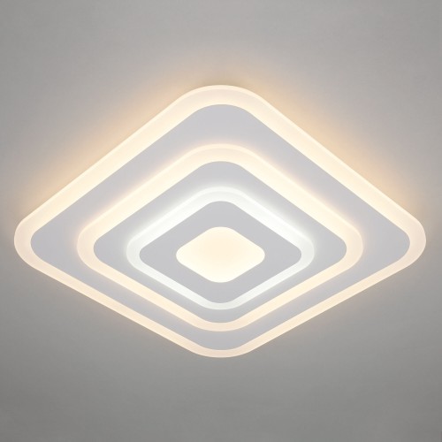 90118/4 белый Потолочный светодиодный светильник с пультом EUROSVET 