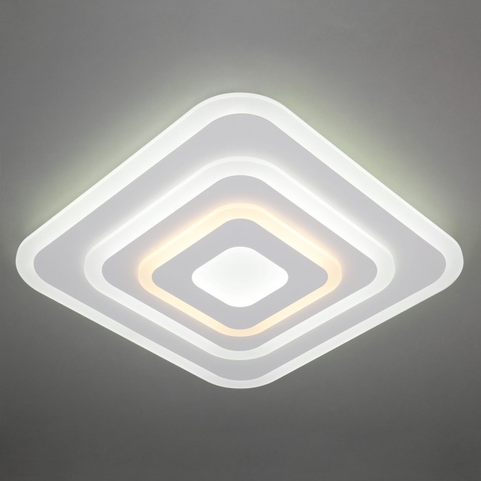 Потолочный светодиодный светильник с пультом управления Eurosvet 90118/4 белый