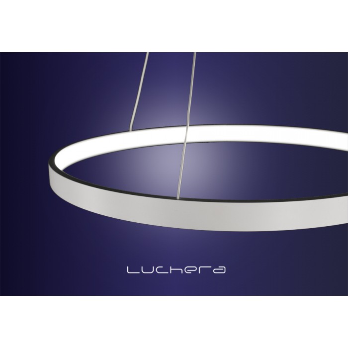 2Подвесная светодиодная люстра в форме кольца диаметром 70см TLRU1-70-01 Лючера