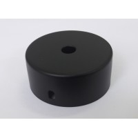  0431 Потолочная чашка для светильника, черного цвета, 60мм