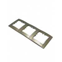 34630-34 Simon 34 Рамка на 3 поста, цвет шампань