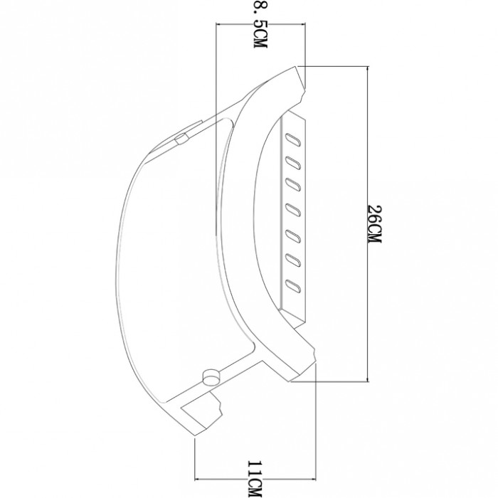 2Светильник настенный A6460AP-1BR ARCHIMEDE Arte Lamp с янтарным плафоном
