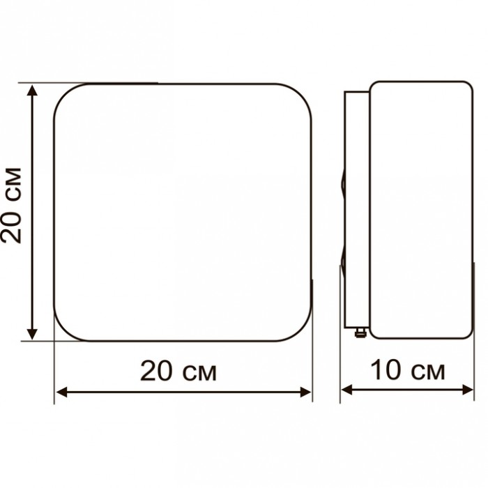 2Потолочный светильник A7420PL-1WH Arte Tablet
