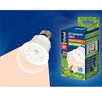 1820 LED-A60-10W/SPFR/E27/CL Лампа светодиодная для растений Uniel