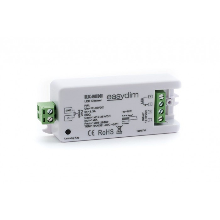 Приемник-контроллер RX-MINI для монохромной светодиодной ленты